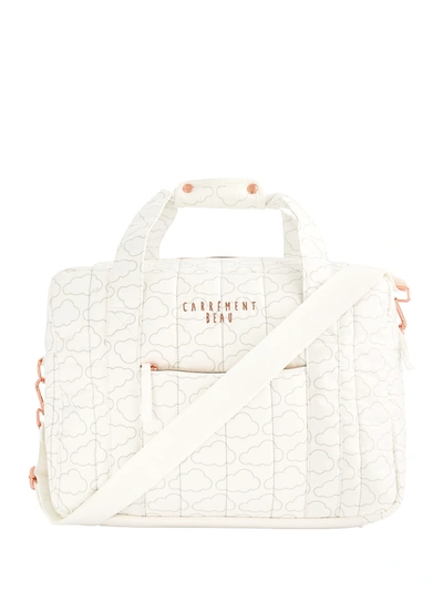 Shop Carrãment Beau Kids Diaper Bag For Girls In White