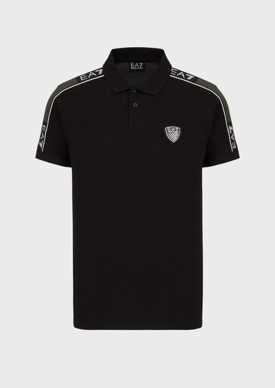 Shop Emporio Armani Polo Shirts - Item 12496839 In Black