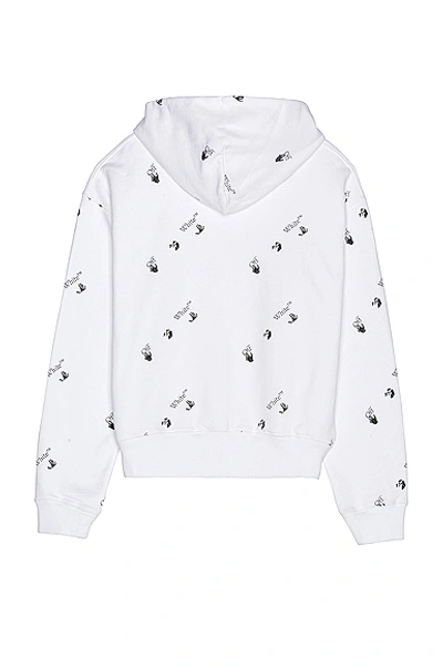 Shop Off-white All Over Hoodie In White