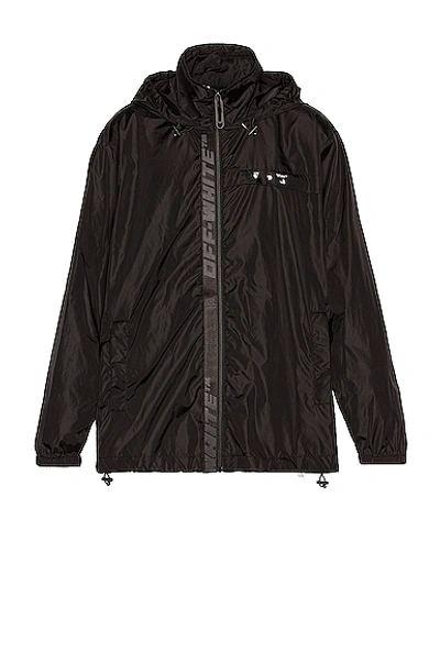 Shop Off-white Windbreaker In Black