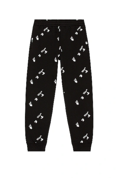 Shop Off-white All Over Sweatpant In Black