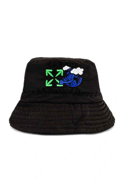 Shop Off-white For The Nature Bucket Hat In Black