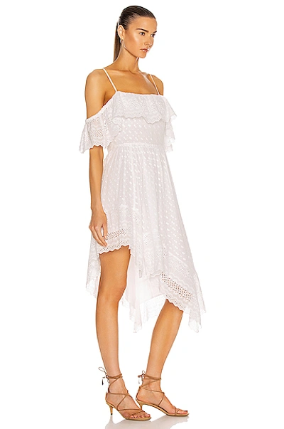 Shop Isabel Marant Étoile Timoria Dress In White