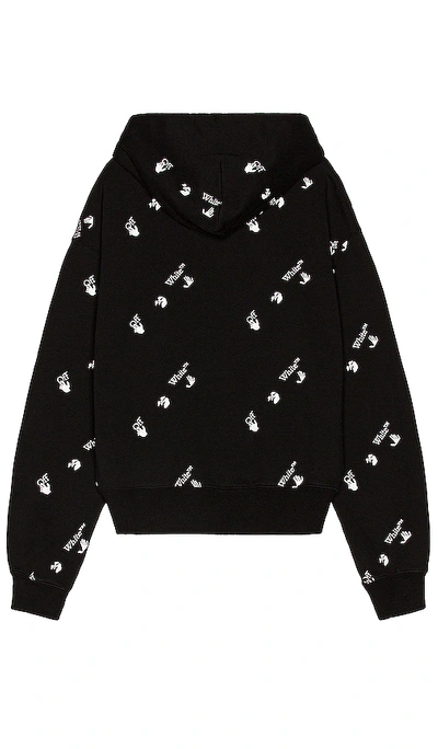 Shop Off-white All Over Hoodie In Black