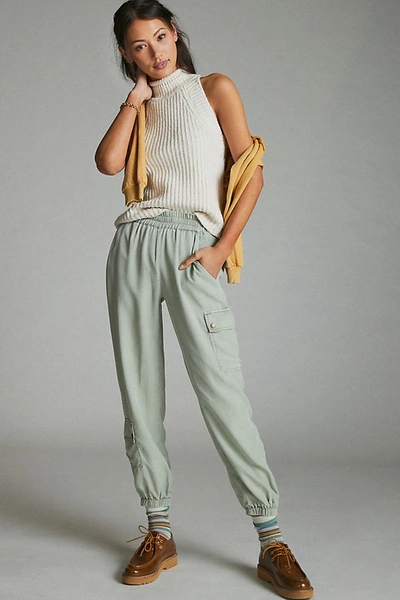 Shop Young Fabulous And Broke Rory Utility Joggers In Grey