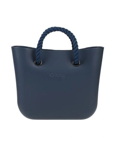 Shop O Bag Handbags In Dark Blue