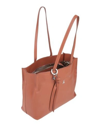 Shop Patrizia Pepe Handbags In Tan