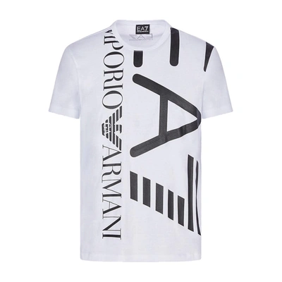 Ea7 Emporio Armani Ventus 7 T-shirt In Bianco | ModeSens