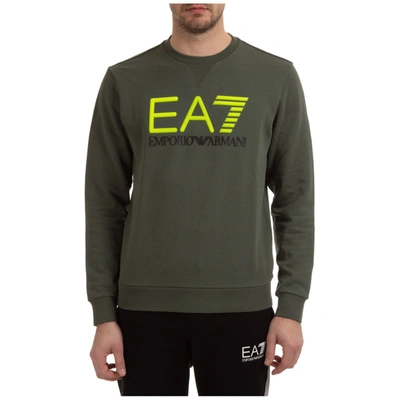 Shop Ea7 Emporio Armani  Metropolis Sweatshirt In Climbing Ivy
