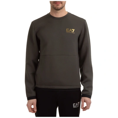Shop Ea7 Emporio Armani  Ventus 7 Sweatshirt In Climbing Ivy
