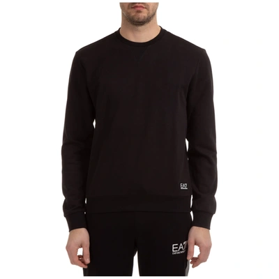 Shop Ea7 Emporio Armani  Ventus 7 Sweatshirt In Black