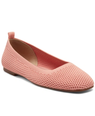 Shop Lucky Brand Women's Daneric Washable Knit Flats Women's Shoes In Canyon Clay