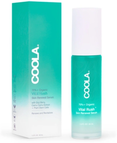 Shop Coola Vital Rush Organic Skin Renewal Serum, 1-oz.
