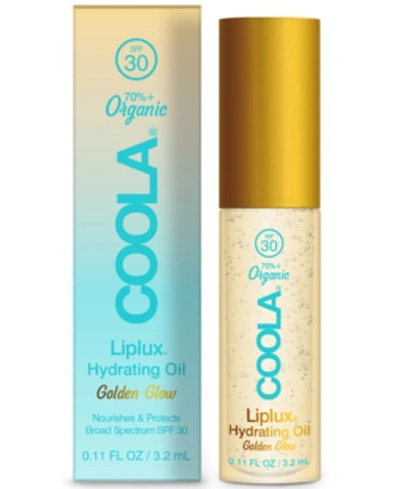 Coola 0.11oz Liplux Lip Oil And Lip Gloss Sunscreen Spf 30