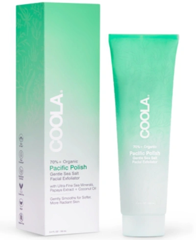 Shop Coola Pacific Polish Gentle Sea Salt Organic Facial Exfoliator, 3.4-oz.