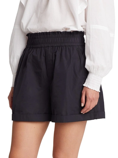 Shop A.l.c Women's Kaleb Pull-on Shorts In Midnight