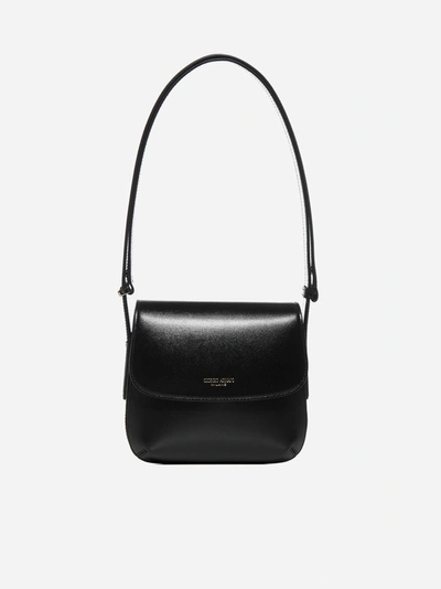 Shop Giorgio Armani La Prima Small Leather Bag
