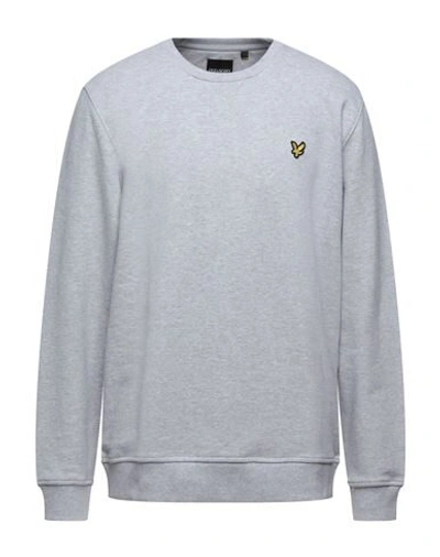 Shop Lyle & Scott Sweatshirts In Light Grey