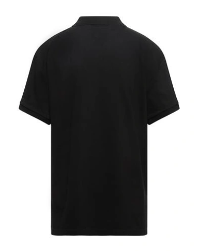 Shop Moschino Polo Shirts In Black