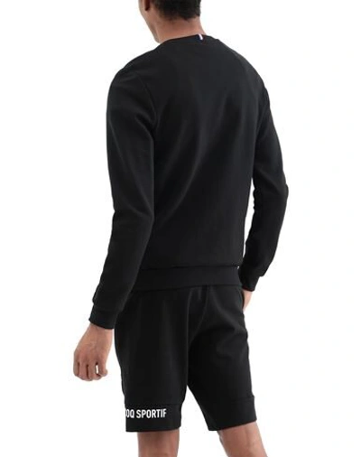 Shop Le Coq Sportif Sweatshirts In Black