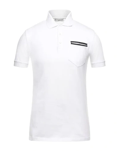 Shop Givenchy Polo Shirts In White