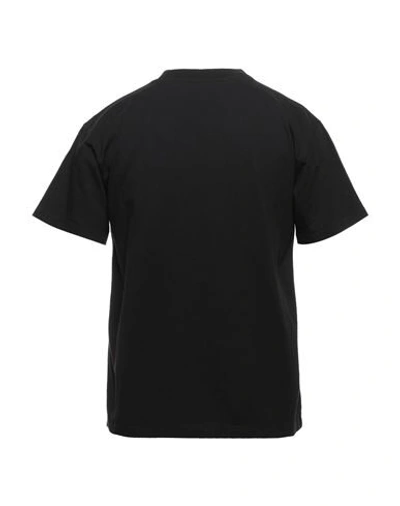 Shop Aries T-shirts In Black