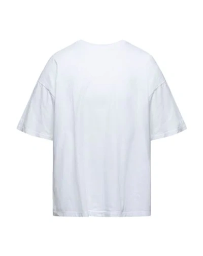 Shop 424 Fourtwofour T-shirts In White