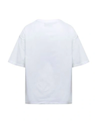 Shop 424 Fourtwofour T-shirts In White