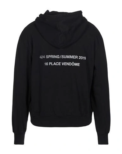 Shop 424 Fourtwofour Sweatshirts In Black