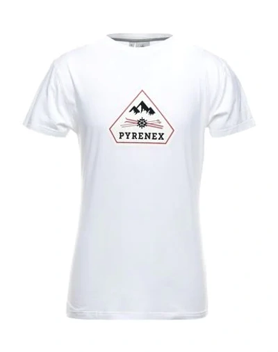 Shop Pyrenex T-shirts In White