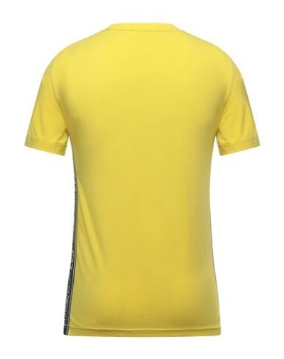Ea7 T-shirts In Yellow