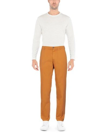Shop 40weft Casual Pants In Orange