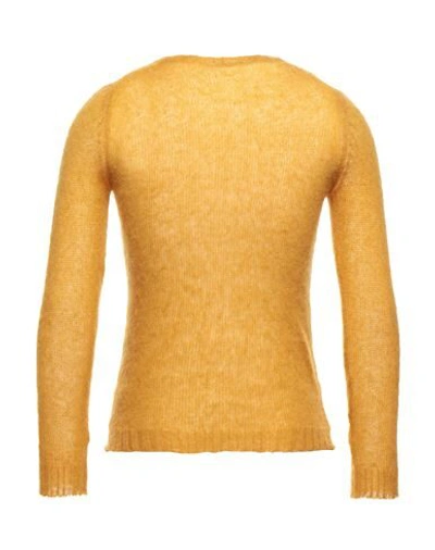 Grey Daniele Alessandrini Sweaters In Ocher