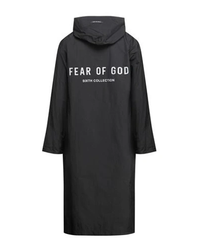 Shop Fear Of God Overcoats In Black