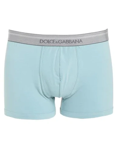 Shop Dolce & Gabbana Boxers In Azure