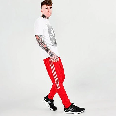 Shop Adidas Originals Adidas Men's Tiro 21 Track Pants In Team Power Red/white