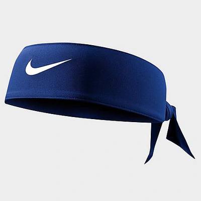 Shop Nike Dri-fit Training Head Tie In Blue