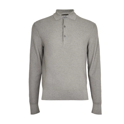 Shop Tom Ford Knitwear Polo In Grey