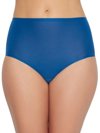 Shop Chantelle Soft Stretch Full Brief In Northern Blue