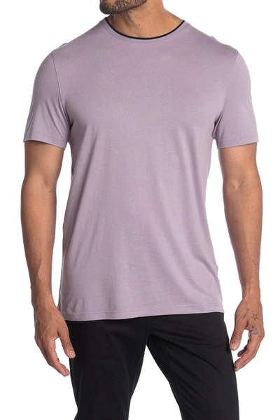 Shop Ted Baker Solid T-shirt In Dusky Pink