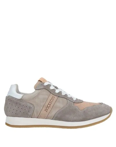 Shop Docksteps Sneakers In Dove Grey