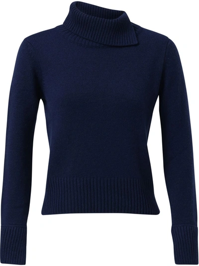 Shop Jason Wu Roll-neck Cashmere Jumper In Blue