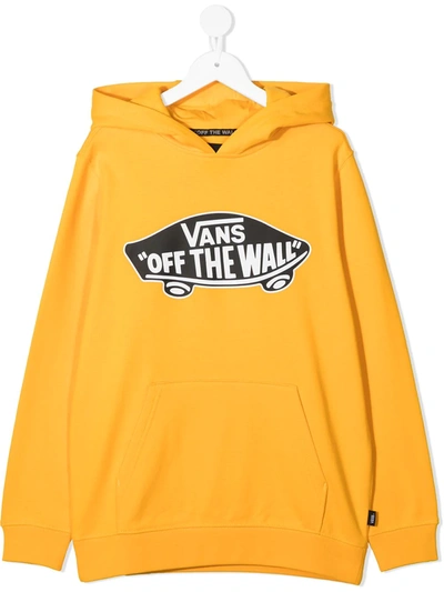 VANS LOGO-PRINT HOODIE 