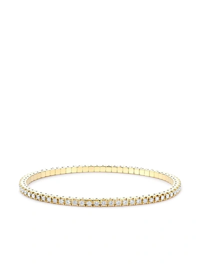 Shop Pragnell 18kt Yellow Gold Expandable Diamond Bracelet