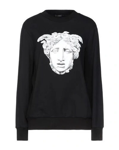 Shop Versace Sweatshirts In Black