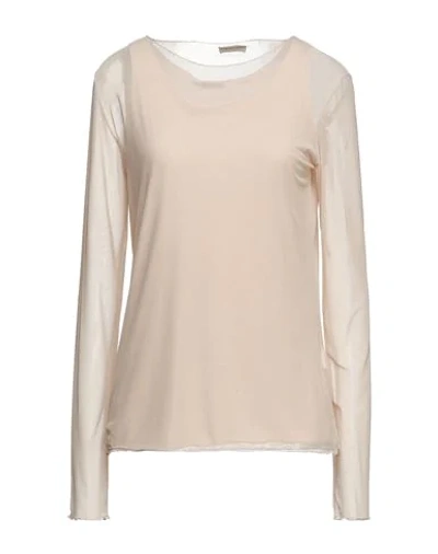 Shop Archivio B T-shirts In Beige