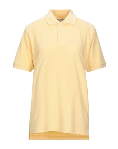 Shop Hardy Crobb's Woman Polo Shirt Yellow Size L Cotton