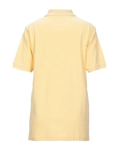 Shop Hardy Crobb's Woman Polo Shirt Yellow Size L Cotton
