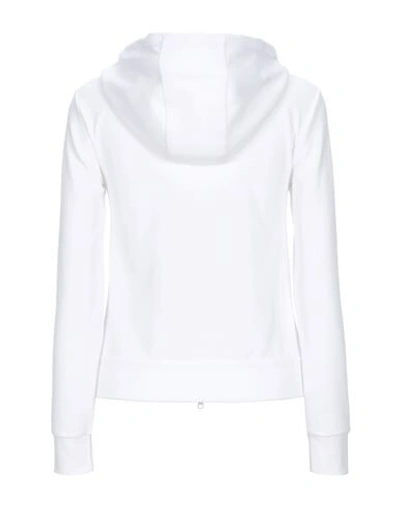 Shop Armani Exchange Sweatshirts In White