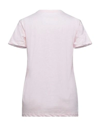 Shop Elevenparis Eleven Paris Woman T-shirt Pink Size Xs Cotton, Elastane